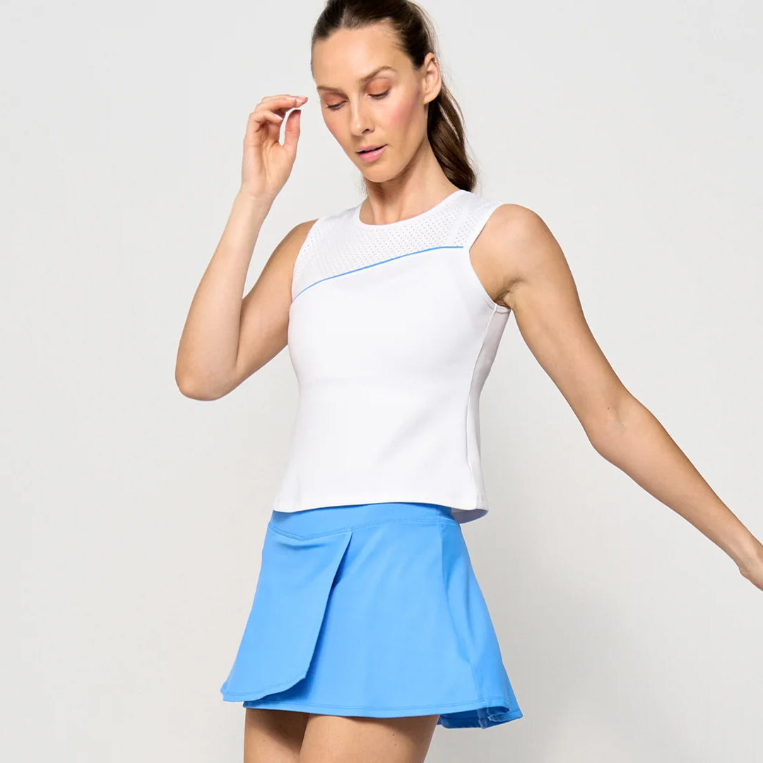 Lija It's all about Love Sporty Tank - White