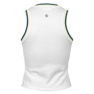 Lija It's all about Love Varsity Tank - White