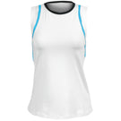 Sofibella Women's Style Icons Tank - White/Electric Blue