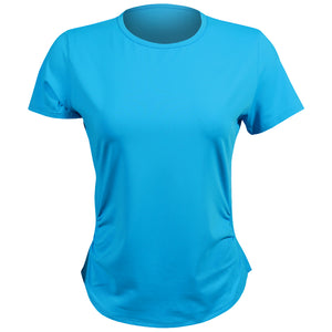 Sofibella Women's Style Icons Short Sleeve Tee - Electric Blue