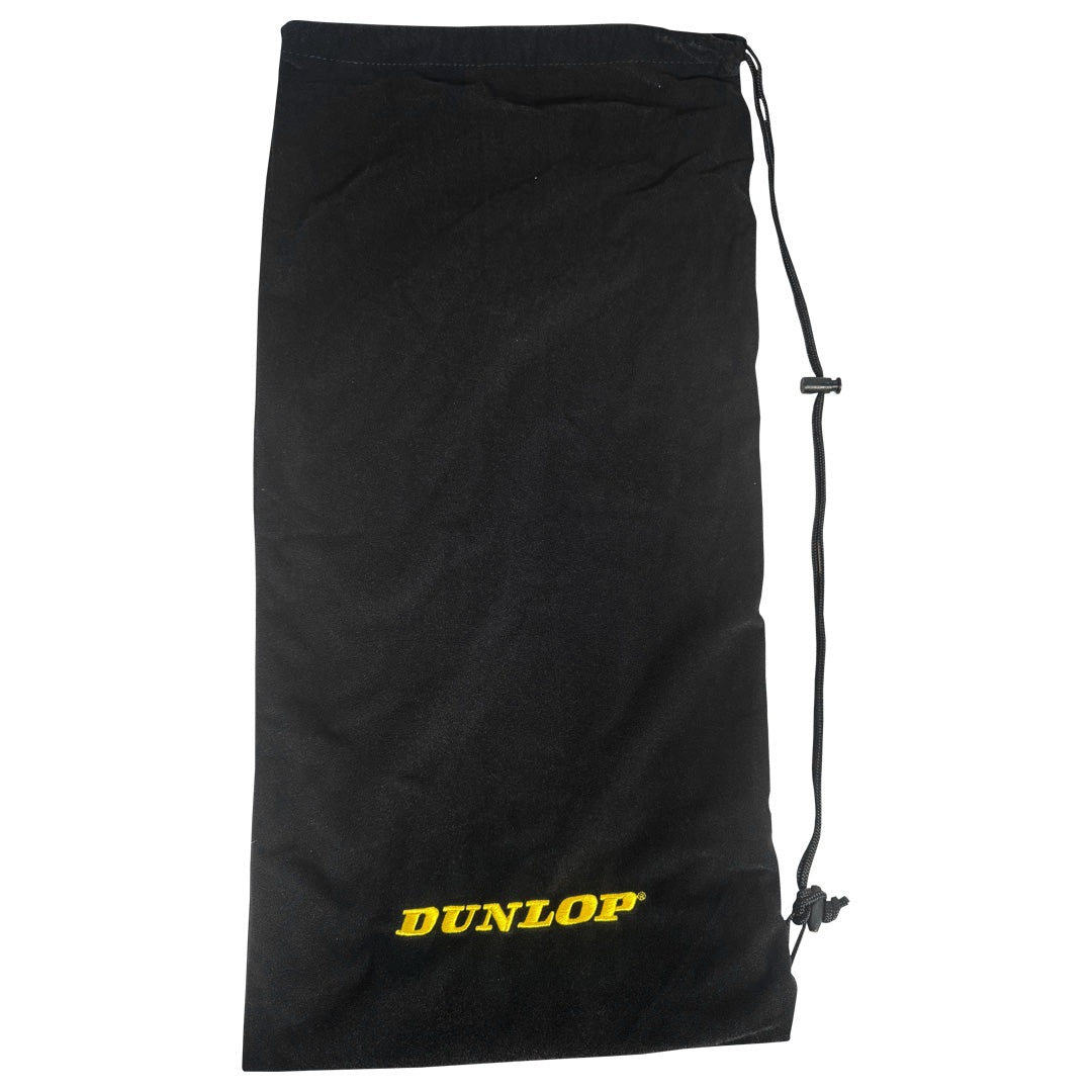 Dunlop Draw String Racquet Cover - Black/Gold