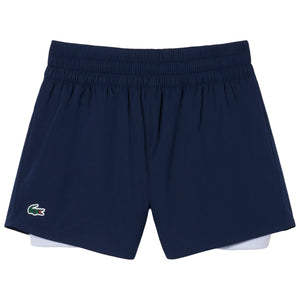 Lacoste Women's Ultra Dry Sport Short - Navy