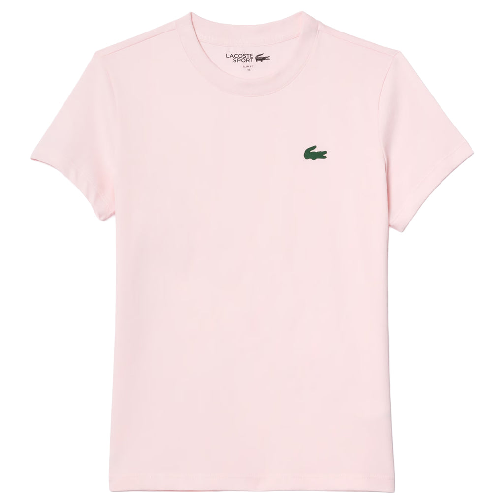 Lacoste Women's Ultra Dry Tech T-Shirt - Light Pink