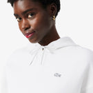 Lacoste Women's Oversized Hoodie - White