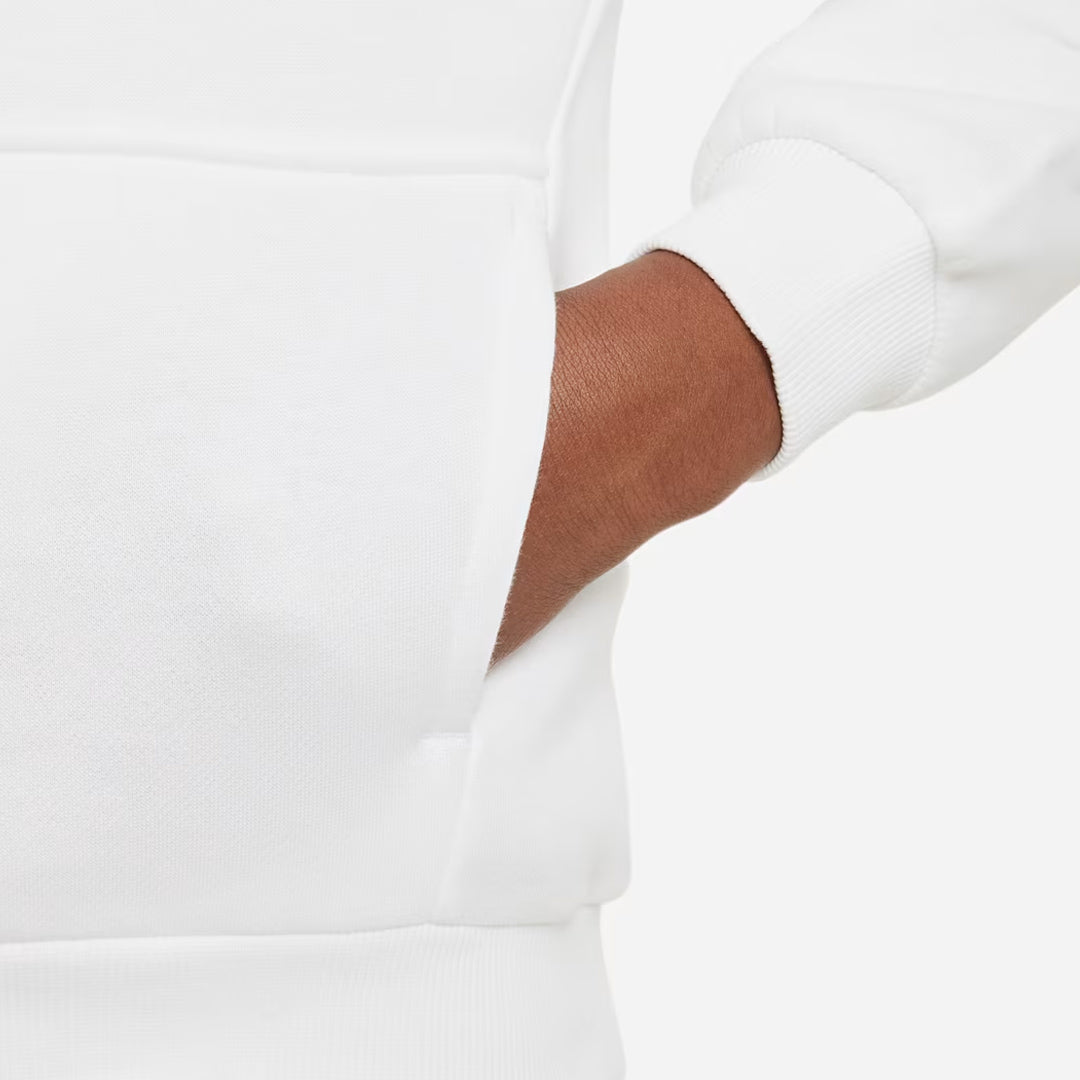 Nike Junior Club Hoodie - White