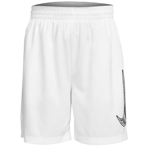 Nike Boys Swoosh Mesh Shorts - White