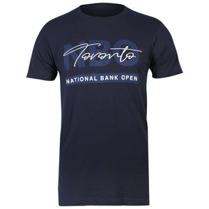 NBO Toronto Script Tee - Fine Navy