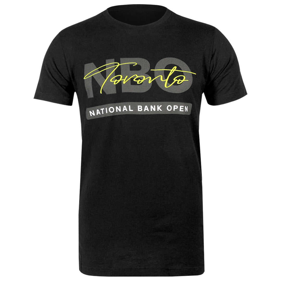 NBO Toronto Script Tee - Fine Black