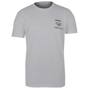 NBO Toronto Playground Club Crossed Racquet Tee - Heather Grey