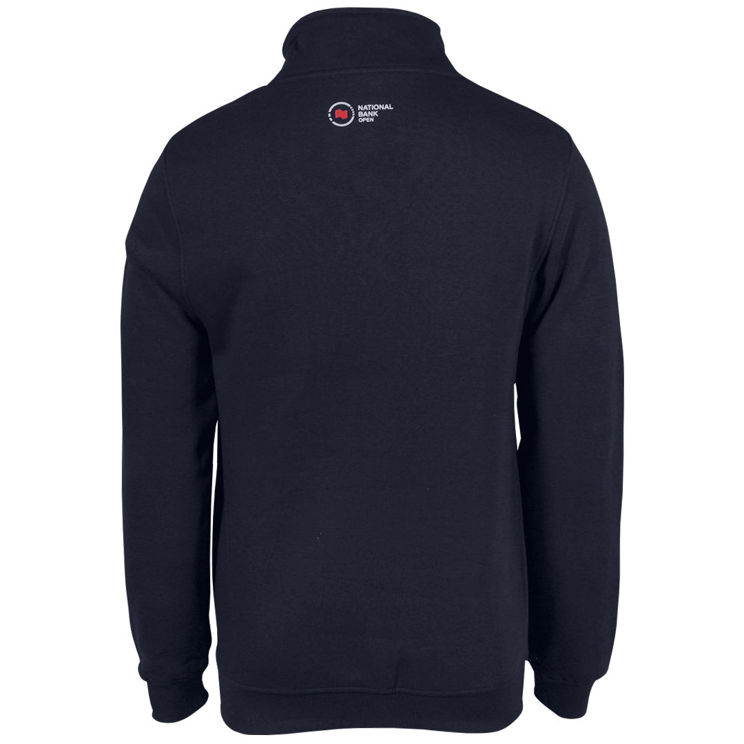 NBO Toronto Premium NBO Quarter Zip Sweater - Navy