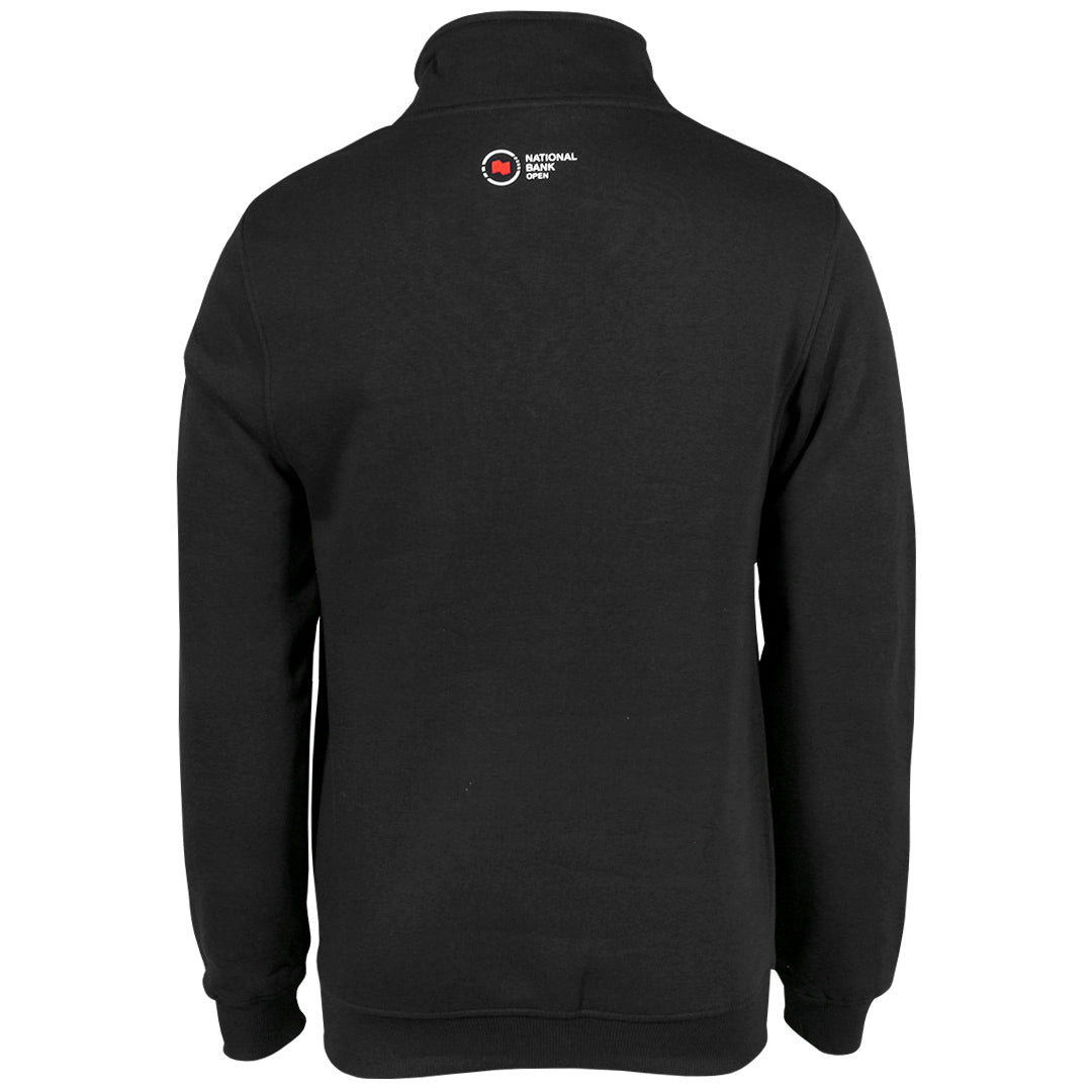 NBO Toronto Premium NBO Quarter Zip Sweater - Black