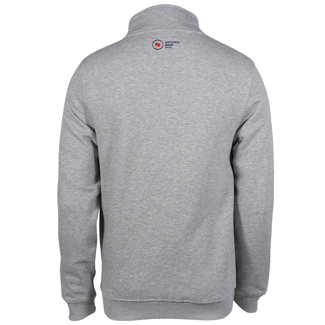 NBO Toronto Premium NBO Quarter Zip Sweater - Grey
