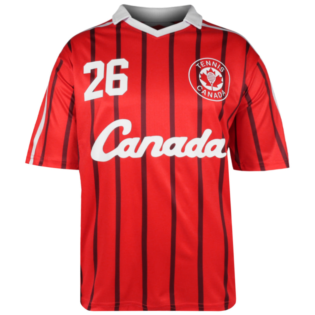 NBO Toronto Tennis Canada 26 Soccer Jersey Tee - Red