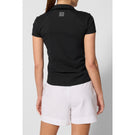 MPG Women's Vital Short Sleeve Polo - Black