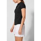MPG Women's Vital Short Sleeve Polo - Black