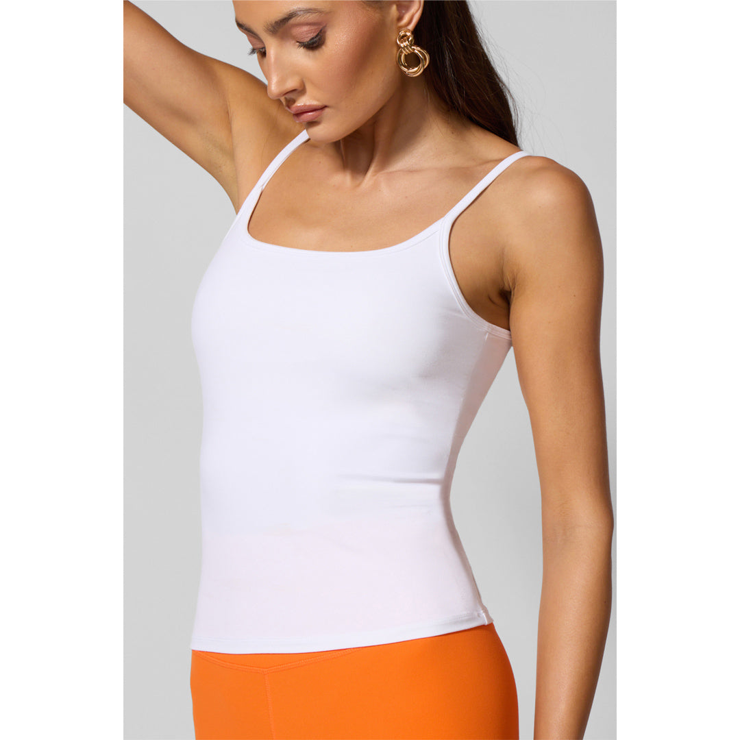 MPG Women's Cloud Strappy Tank - Brilliant White