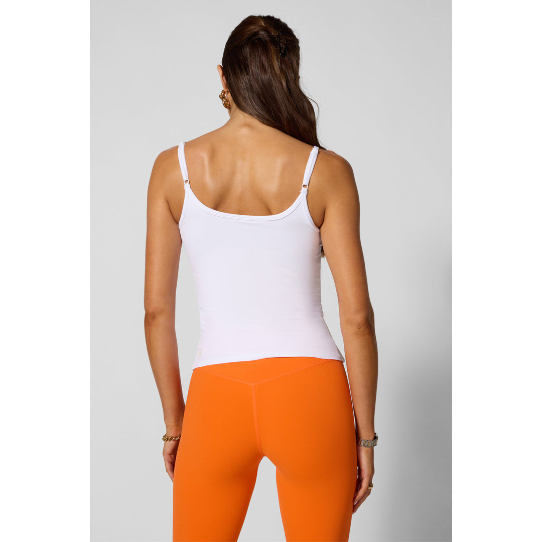 MPG Women's Cloud Strappy Tank - Brilliant White