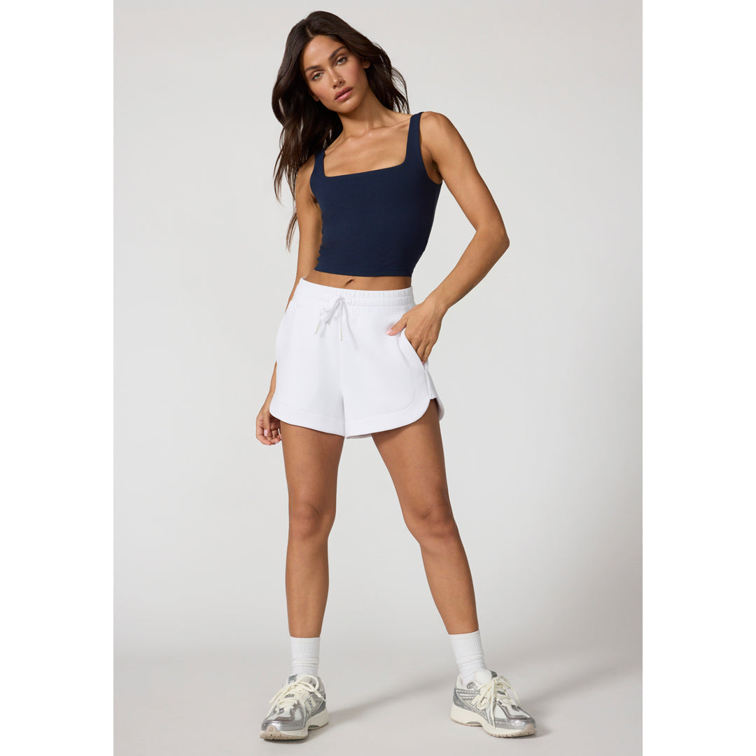 MPG Women's Dreamweave Retro Short - Brilliant White