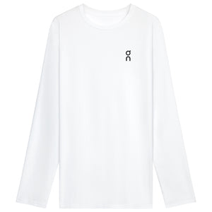 On Men's Court Longsleeve Top - All White