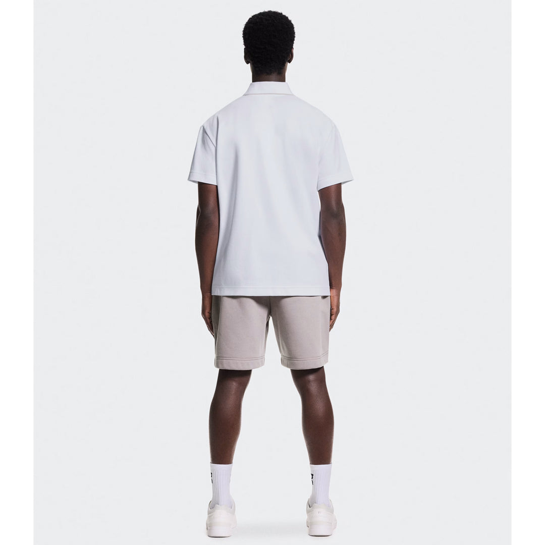On Men's Courtside Polo - White/Sand