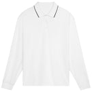On Men's Courtside Longsleeve Polo - White