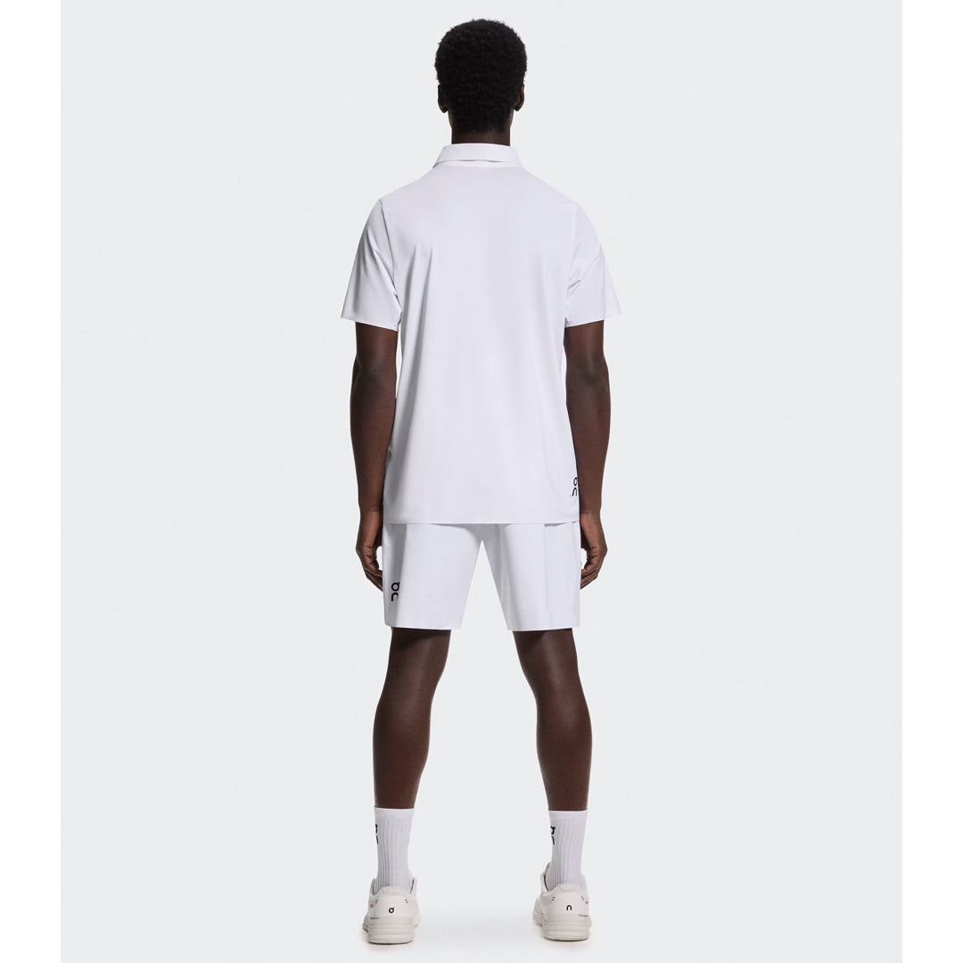On Men's Court Polo - White