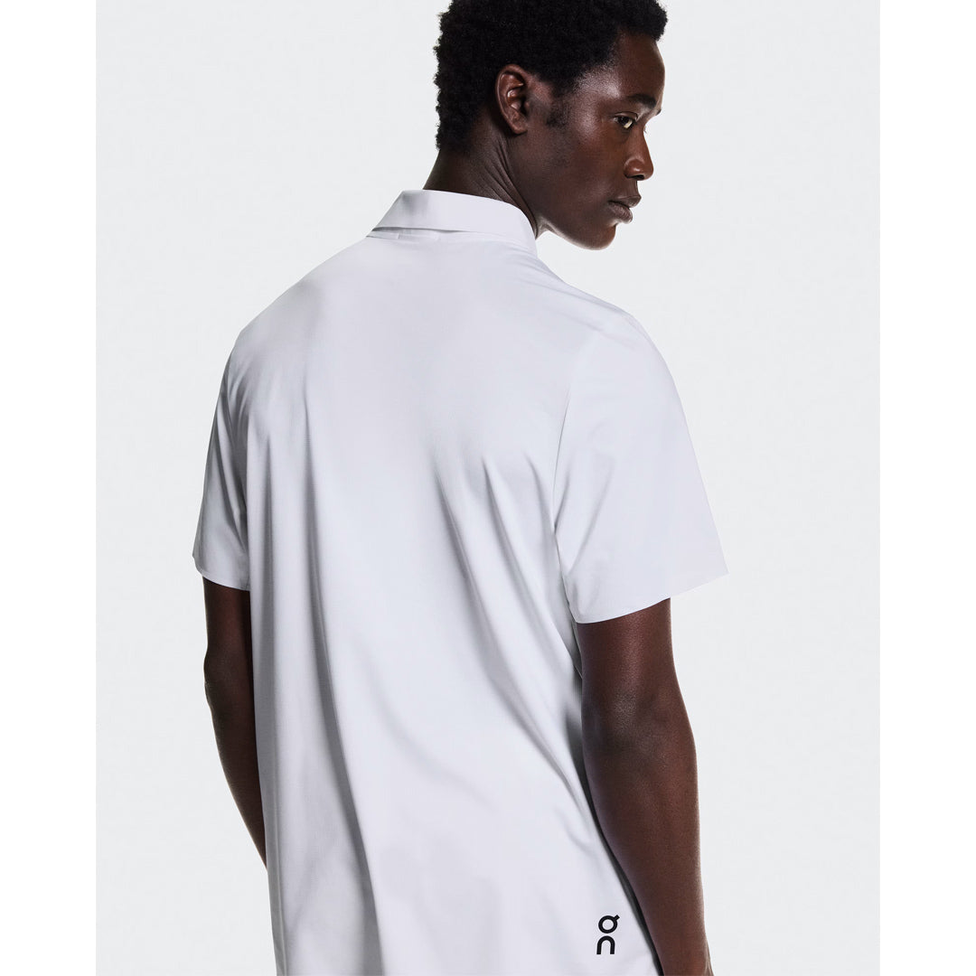 On Men's Court Polo - White