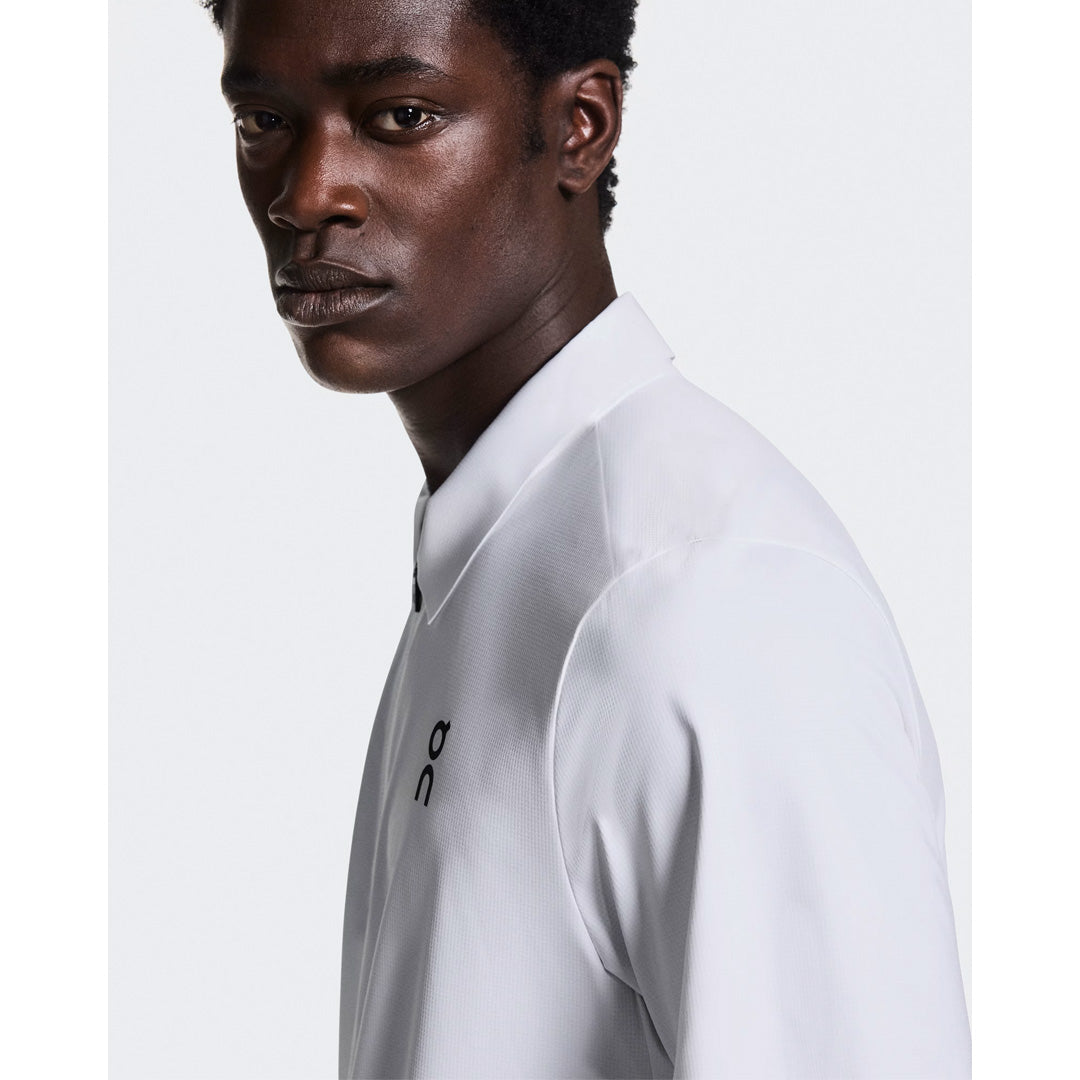 On Men's Court Polo - White