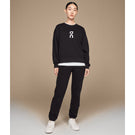 On Women's Club Crew Sweater - Black