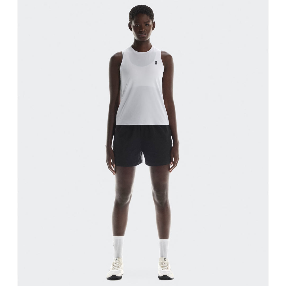 On Women's Court Tank - All White