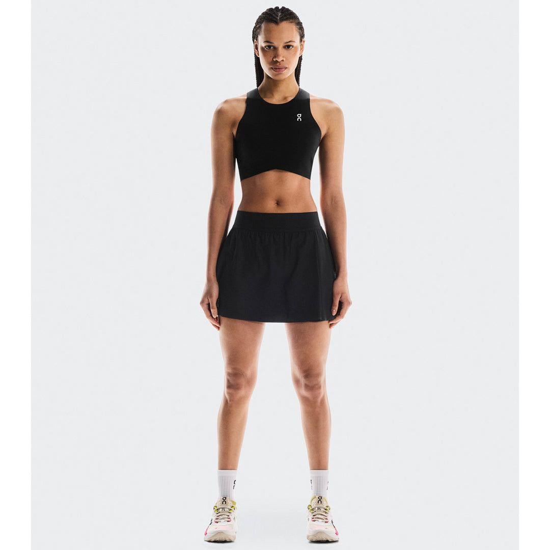 On Women's Court Pleated Skort - Black
