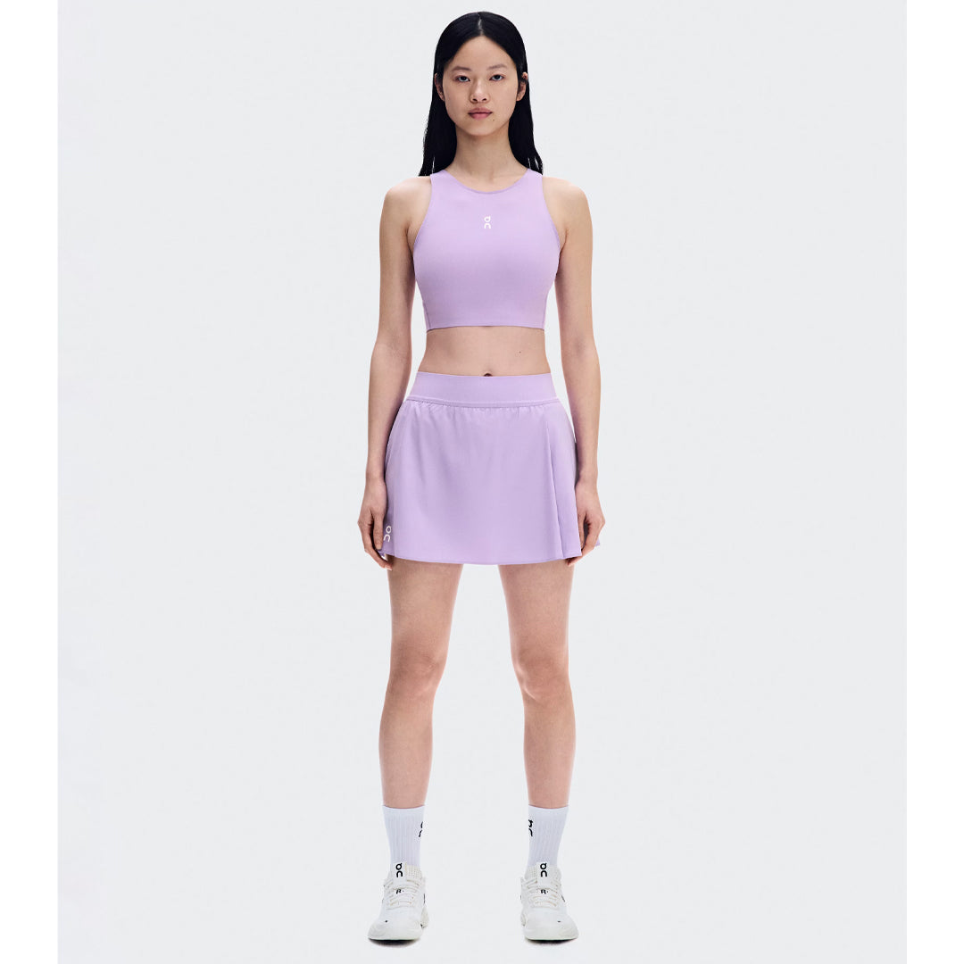 On Women's Court Pleated Skort - Bloom