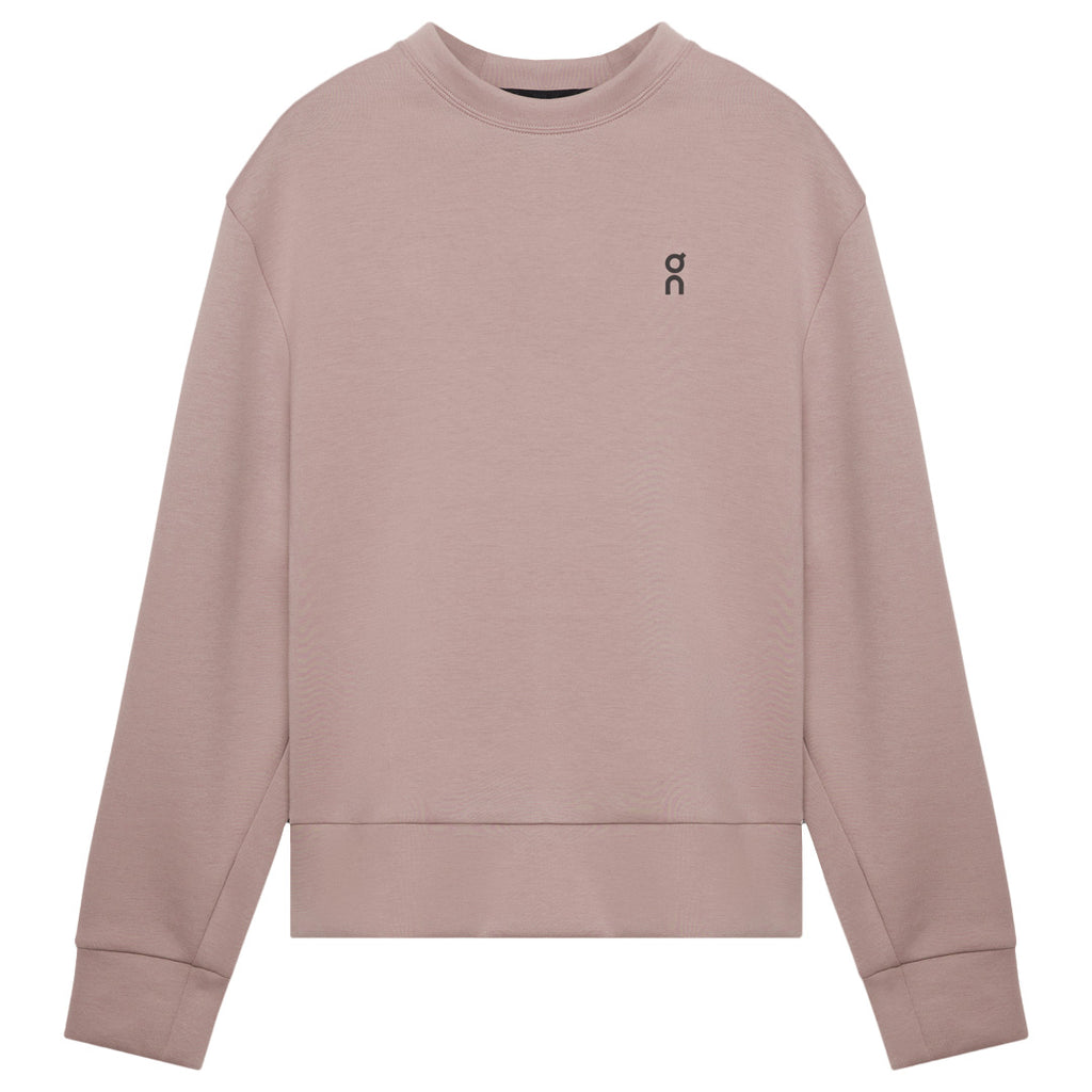 On Women's Focus Tech Crew Sweater - Heron