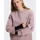On Women's Focus Tech Crew Sweater - Heron