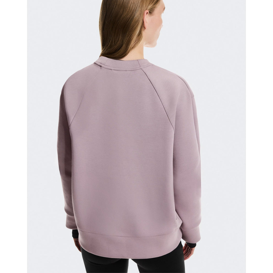 On Women's Focus Tech Crew Sweater - Heron