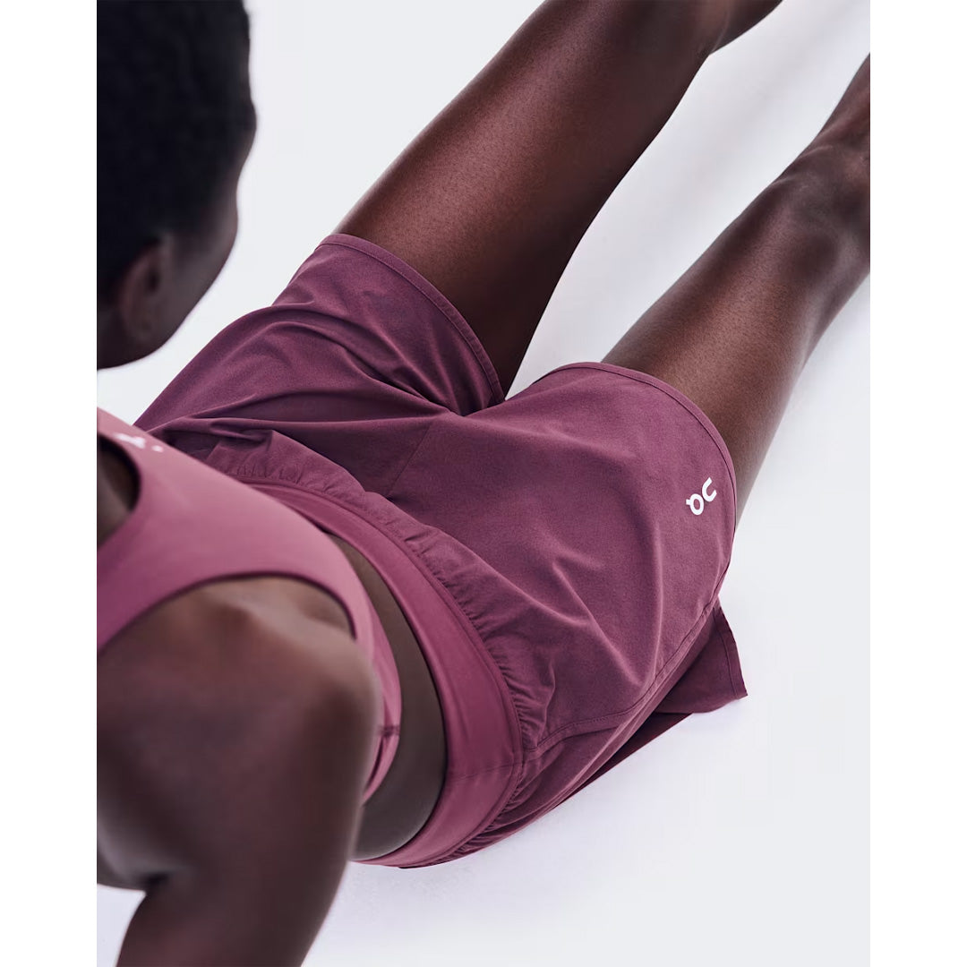 On Women's Court 2 In 1 Short - Cassis
