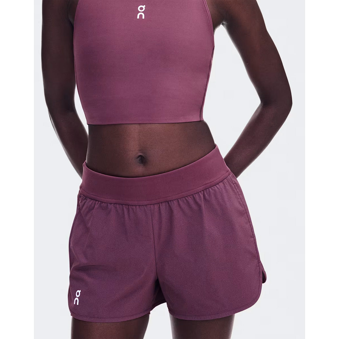 On Women's Court 2 In 1 Short - Cassis