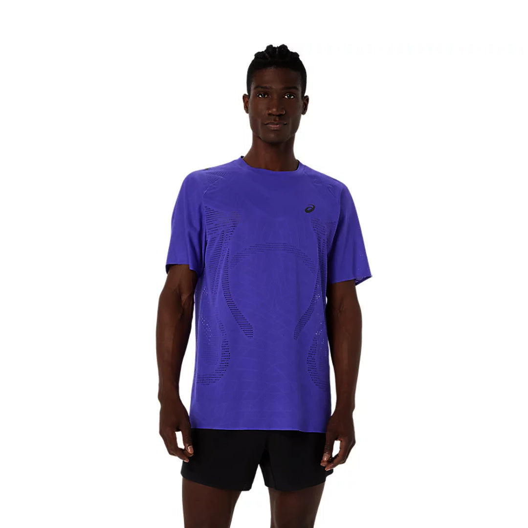 Asics Men's Metarun Short Sleeve Tee - Cobalt Burst