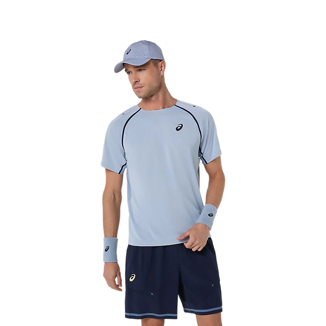 Asics Men's Match Tee - Grey Blue