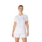Asics Women's Court Short Sleeve Tee - Brilliant White