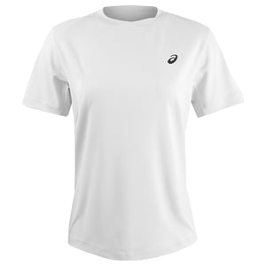 Asics Women's Court Short Sleeve Tee - Brilliant White