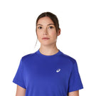 Asics Women's Court Short Sleeve Tee - Dark Cobalt