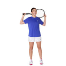 Asics Women's Court Short Sleeve Tee - Dark Cobalt