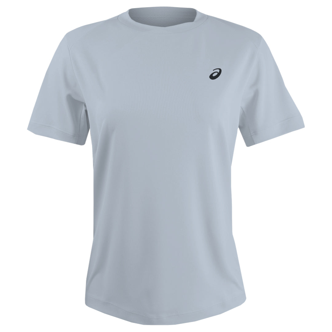 Asics Women's Court Short Sleeve Tee - Grey Blue
