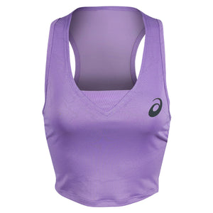 Asics Women's Match Crop Top - Night Energy - Faded Plum