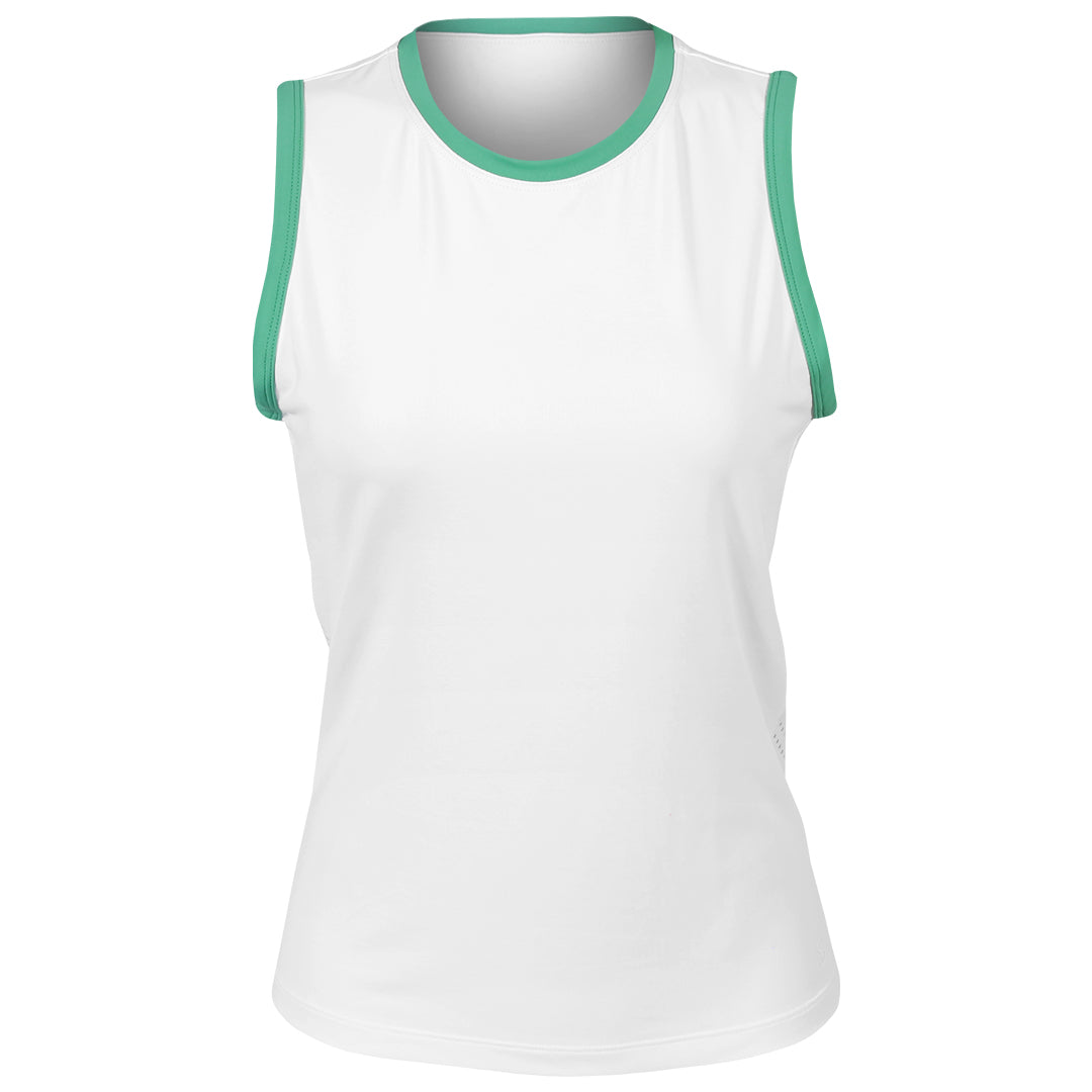 Sofibella Women's Alpine Whites Full Tank - White