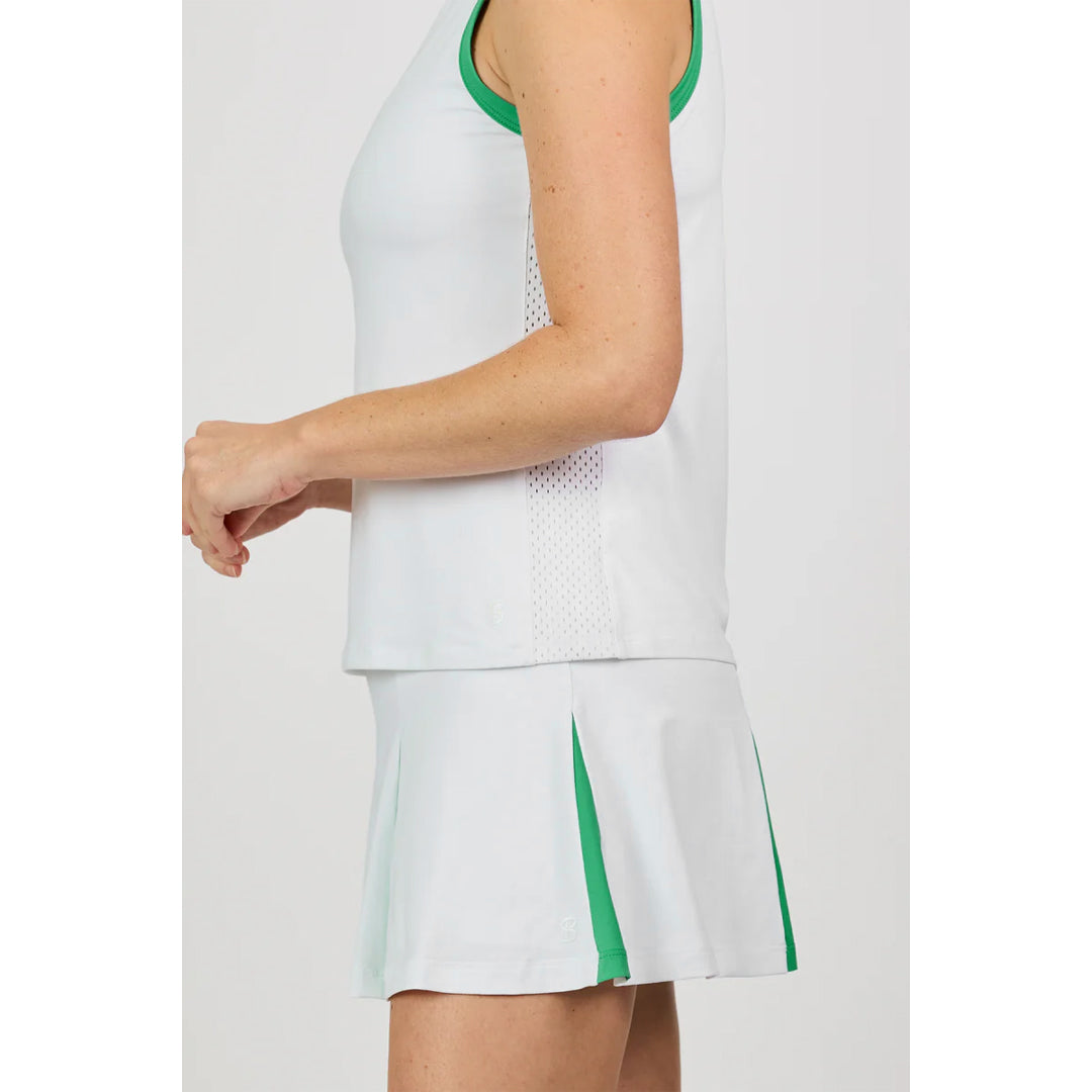 Sofibella Women's Alpine Whites Full Tank - White