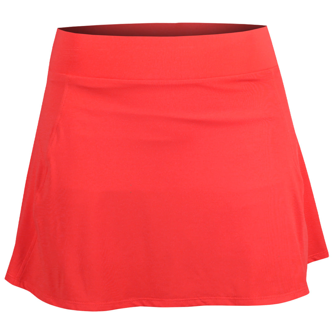 Sofibella Women's Viva Hibiscus Flounce Skort - Hibiscus