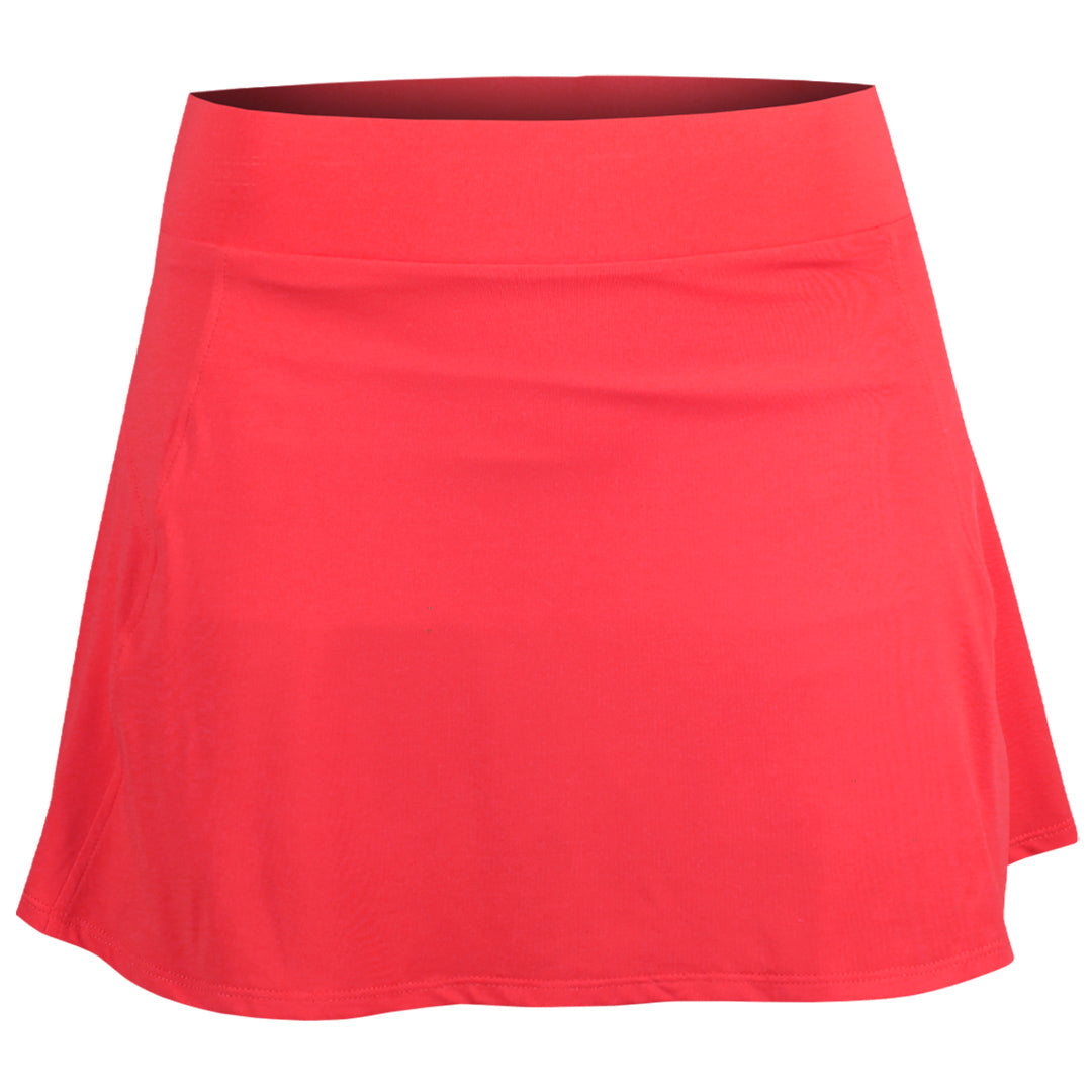 Sofibella Women's Viva Hibiscus Flounce Skort - Hibiscus