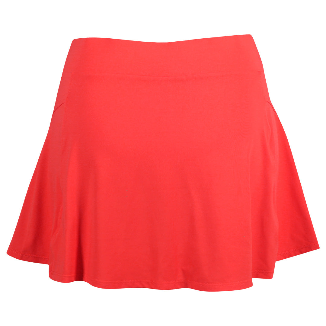 Sofibella Women's Viva Hibiscus Flounce Skort - Hibiscus